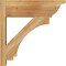 Ekena Millwork Imperial Rough Sawn Traditional Outlooker, Western Red Cedar, 8"W x 24"D x 24"H OUT08X24X24IMP01RWR - alternate 2